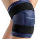 Knee Ice Pack Wrap 60-Minute Long-Lasting Ice Pack for Knee Pain Relief, Reusable Gel Ice Wrap for Leg Injuries, Swelling, Knee Replacement Surgery, Cold Therapy for Arthritis, Meniscus Tear, ACL Blue