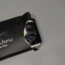 Silky Toes Plus Size Pantyhose for Women Soft Sheer Queen Tights (Black - 4 Pairs)