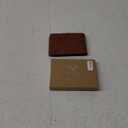 BULLIANT Men Wallet, Slim Leather Wallet Front Pocket Card Holder Gift For Men 11 Slots RFID Blocking (Brick Brown4767)