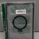 VENINGO iPad 9th Generation Case,iPad 8th Gen Case, iPad 7th Gen Case, iPad 10.2 Case, Foldable Kickstand Ring Translucent Matte Slim Thin Not Yellow Shockproof Protective Tablet Cover, Black