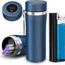 Viowey 48H Insulin Cooler Travel Case TSA Approved, USB Charger Diabetic Care Medication Cooler, Portable Medicine Bottle Car Refrigerator for Cooling, Diabetic Care Organizers & Travel Kits (Blue)
