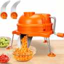 CL003 Dynacube Vegetable Dicer Commercial, 2 PCS Replaceable Blades