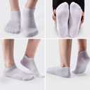ATBITER Ankle Socks Womens and Men Thin Athletic Running Low Cut No Show Socks With Heel Tab 6-12 Pairs