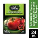 DEL FUERTE Tomato Sauce Seasoned with Red Bell Pepper 7.4 Ounce, 24-Pack (EXP 05/31/26)