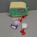 Peppa Pig Caravan Playset for Girls and Boys, 3 Figures, 6 Accessories, Preschool Toys, Kids Gifts, Ages 3+