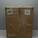 KB 3-in-1 Foldable Baby High Chair, 7 Height & 4 Recline Adjustable Seat & Tray for Easy Clean, 2 Locking Wheels, Multifunctional Infant High Chairs for Babies and Toddlers (Blue, with Toys)