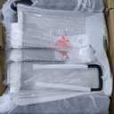 Apllamo Barber Salon Chair for Barbershop - Load Weight 330 Lbs,Heavy Duty Hydraulic Pump Height Adjustable,360Swivel with Footrest,Soft Leather with Armrest,Salon Spa,Hair Styling Stylist (Black)