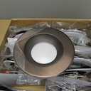 5/6 Inch Retrofit Can Lights - Dimmable, 13.5W, 1200LM, 2700K/3000K/4000K/5000K/6000K Selectable, LED Recessed Lighting with Baffle Trim, 6inch 12P Oil-Rubbed Bronze