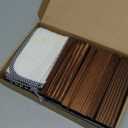 3 Pack 5x7 in Chalkboard Sign Small Blackboard Decorative with Wood Base