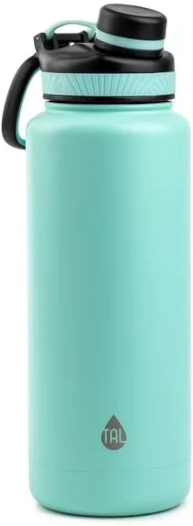 TAL Water Bottle Double Wall Insulated Stainless Steel Ranger Pro - 40 oz - MINT (MINT)