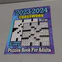 2023-2024 New Easy Crossword Puzzles Book For Adults: New 50 Easy Crossword Puzzle Book For Adults, Seniors, Men And Women With Solution (Paperback)