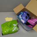 Snow Tube, 3Packs/4Packs for Whole Family Inflatable Snow Sled for Kids and Adult, Thickened Heavy Duty Hard Bottom Sleds for Snow with Handles, Snow Toys for Outdoor Sledding Snow Tube Sports (Green, Red, Blue)