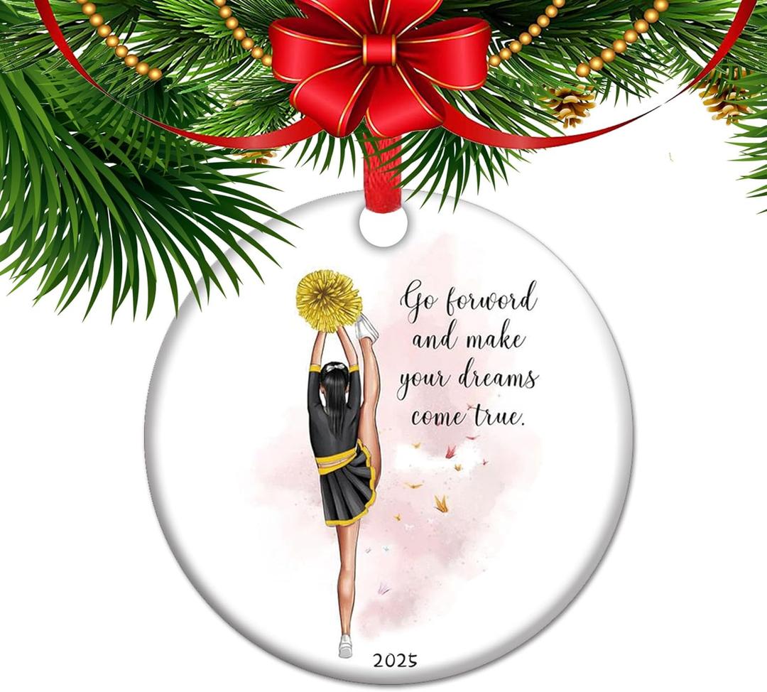 for Our Amazing Cheerleader Christmas Ornament 2025 - Senior Year Gift and Team Appreciation Keepsake (C11)