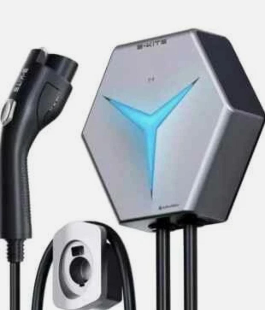 STOKE VOLTAICS Level 2 EV Charger, 32 Amp 240V Electric Vehicle Charging Stations, IP66 Water-Proof EV Charging Station, E-Kite 26-Foot Cable for Indoor/Outdoor Use (NEMA 14-50 Plug)