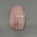 TECKNET Wireless Mouse, 2.4G Ergonomic Optical Mouse, Computer Mouse for Laptop, PC, Computer, Chromebook, Notebook, 6 Buttons, 24 Months Battery Life, 2600 DPI, 5 Adjustment Levels - Pink