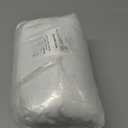 TOONOW Extra Soft Fuzzy Faux Fur Throw Blanket 50"x60", Reversible Lightweight Fluffy Cozy Plush Comfy Microfiber Fleece Decorative Shaggy Blanket for Couch Sofa Bed, Pure White