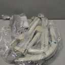 HOMEAL Bed Rail for Toddlers, 32in Foldable Baby Bed Rail Guard, Toddler Bed Rails with U-Shape Base, Breathable Mesh Bed Rail for Twin, Full, Queen, King Beds, Bed Rail for Baby, Grey