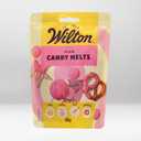 Wilton Pink Candy Melts Vanilla-Flavored 12oz. Bag for Baking & Candy Making Wafer Chips, 8/30/2026