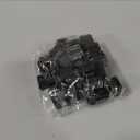 24Pcs Black Plastic Lapel Pin Storage Boxes 1.1 Inch Clear Plastic Gift Box For Pin Small Jewelry Brooch Storage Holder with Foam for Lapel Pins Gemstone Storages Display (3.04mm)