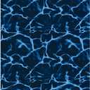 Blue Wave Evening Bay Overlap 15 ft Round Pool Liner for Above-Ground Steel Wall Pools Weather Resistant Standard Gauge Vinyl with Welded Seams - Dark Blue, Fits 48/54-In Depth Walls