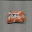 Allegra K Women's Ruffled Sleeve Belted Vintage Check Plaid Casual Summer Dress (Medium, Orange)