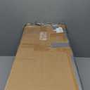 7 ft. Pre-lit PVC Halloween Artificial Christmas Tree Black with 500 Purple LED Lights