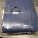 Pool Mate 25 x 45 ft Blue Winter Pool Cover for Inground Pools, 5 ft Overlap (30 x 50 ft Cover Size), Solid 7 x 7 Scrim, 2.2 oz/yd2, Style: 462545RPMA