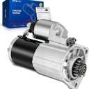 KAX Starter Motor Fits for Nissan Rogue 2008-2013, Rogue Select 2014-2015, Sentra 2007 2008 2009 2010 2011 2012 2.5L, 12V 1.7KW 13-Teeth Clockwise, Replace# 19061N