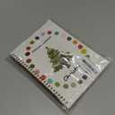 Beginner Watercolor Painting Kit Watercolor Workbook Coloring Book 12 Colors Paint Set with Brush, Easily Master Beginner Friendly Watercolor Paint Set Gift for Adults Teens (Christmas)