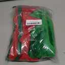 Christmas Elf Hat, Santa Hat with Bell Lining for Adult Women Man Green Large Plush for Party Supplies Gift