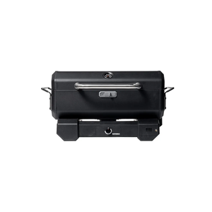 Masterbuilt® Electric Portable Charcoal Grill and Smoker with SteadyTemp Analog Temperature Control with 200 Cooking Square Inches in Black, Model MB20040722