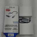 Zgear For Lightning Tip 3.5mm Audio Adapter and Power Converter