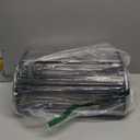 Stainless Steel Bread Box, Bread Storage Container with Roll Top Lid & Vent Holes, Easy Clean Kitchen Countertop Storage Bread Bin for Bakeries, Cafes, Pastries