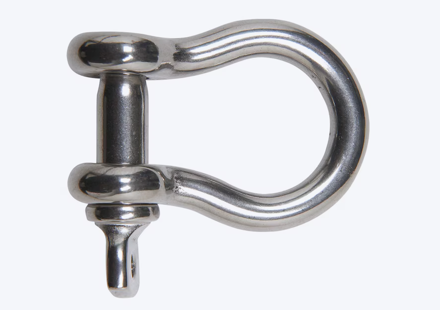 48" Trailer Safety Chain with 1/4" Spring Hook,Grade-30 Metal Safety Chain Kit 3500 lbs (Pack of 2)