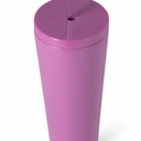 Manna Axel Tumbler & Straw 26oz Purple Stainless Steel New Cup Sealed