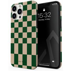 BURGA Phone Case for iPhone 14 Pro - Cute, Trendy, Aesthetic, Designer Pattern, 14pro Phone Cover, Hard Shell Protection - fits Apple iPhone 14 Pro Case for Women and Men