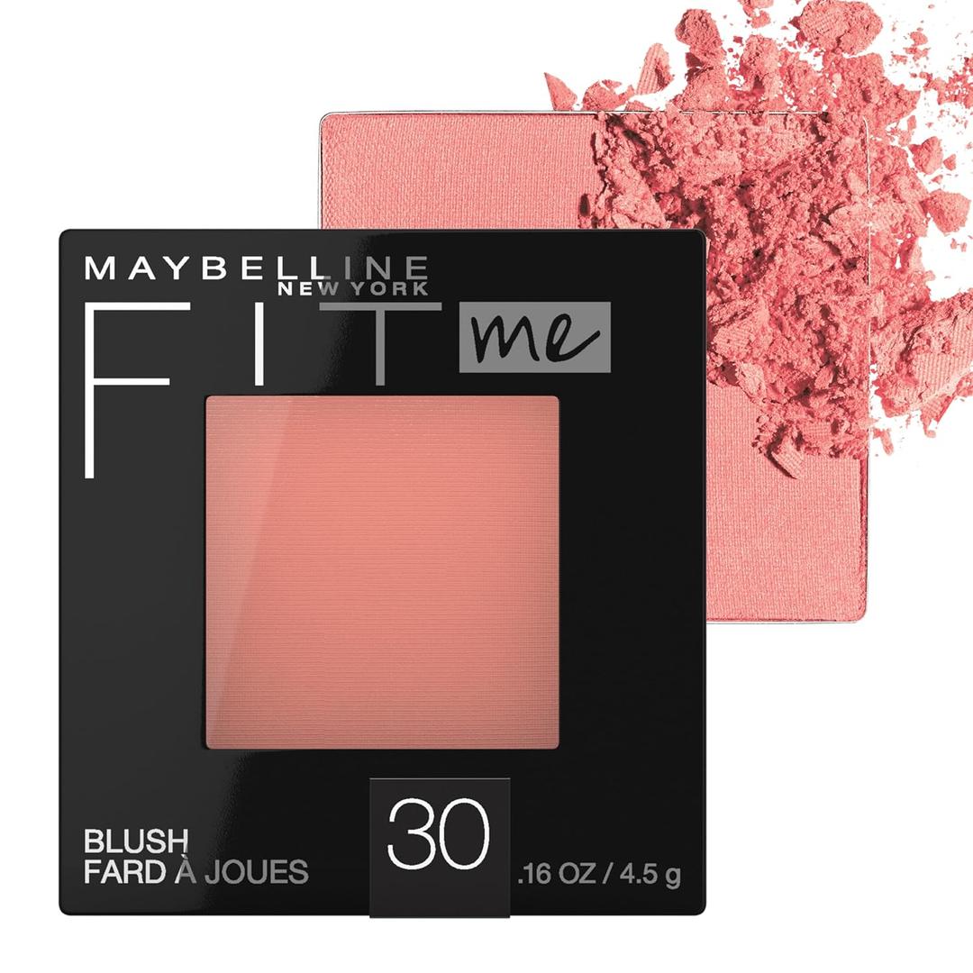 Maybelline New York Fit Me Blush, Rose, 0.16 Ounce
