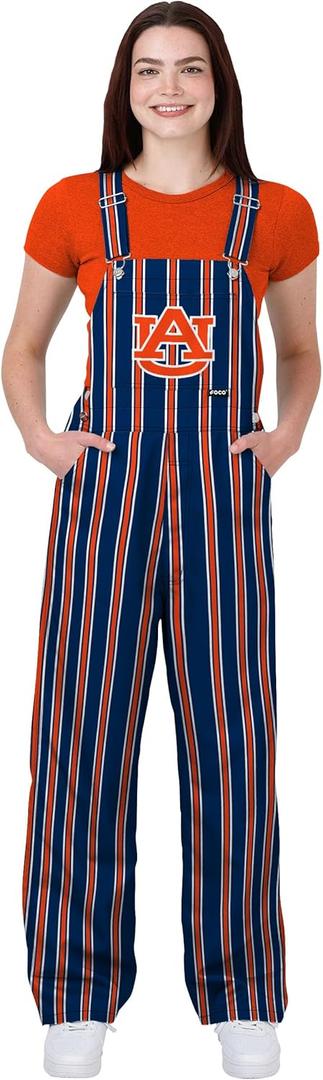 FOCO NCAA womens Ncaa College Team Logo Sideline Spirit Bib Overalls (Medium)
