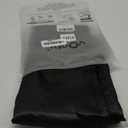 Vonty Satin Sheets Full Size Silky Soft Satin Bed Sheets Black Sheet Set, 1 Deep Pocket Fitted Sheet + 1 Flat Sheet + 2 Pillowcases (Full, Black)