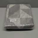 Indoor Doormat 36"x 59", Absorbent Front Back Door Mat, Rubber Backing Non Slip Floor Mats Inside Mud Dirt Trapper Outside Entrance Front Door Rug Carpet, Machine Washable Low Profile - Grey Geome