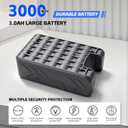 Remate 3000mAh 21.6V Replacement Battery for Tineco Pure ONE S11 Vacuum