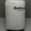 Bedsure Comforter Duvet Insert - Quilted Comforters Cal King Size, All Season Duvet, GentleSoft Down Alternative Bedding, with 8 Tabs, Gifts for Women/Men, White,Alaskan King 130x120 Inches