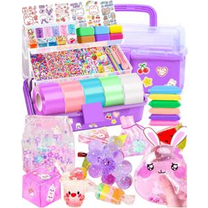 Nano Tape Bubble Kit for Kids, Nano Tape Squishy Maker Making Kit, Arts and Crafts Toys, Birthday Toys Gifts for 4 5 6 7 8 9 10 11 12 Year Old Girls Girl, Kids Toys for Girls 46 68 78 810 1012