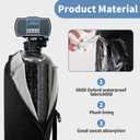 Heavy Duty Water Softener Tank Jacket,Outdoor Insulated Water Softener Tank Cover,600D Oxford Fabric with Plush Lining