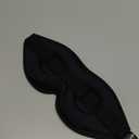 LitBear Sleep Mask for Side Sleeper Women Men, Eye Mask for Sleeping Light Blocking, 3D Contoured Cup Sleeping Mask, Soft Breathable Sleep Eye Mask with Adjustable Elastic Strap for Travel (1 Count (Pack of 1), Black)