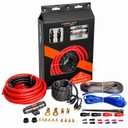 TOPSTRONGGEAR 4ga Amp Kit - 4 Gauge AWG Amplifier Wiring Kit for Car Subwoofers Speakers Audio System, Complete Amp Installation Kit with 20ft Power Ground Cable, RCA Cables, Fuse Holder, Speaker Wire