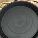 2 Pack of 16 17 inch Plant Saucer (15 inch Base), 2.3" Depth, Plant Trays for Pots, Plastic Plant Saucers for Indoors, Bird Bath Bowls, Flower Pot Drip Trays for Planter (17", Black)