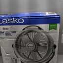 Lasko Wind Machine Fan, Air Circulator Fan with 3 Speeds, 20" Model 3300, Gray