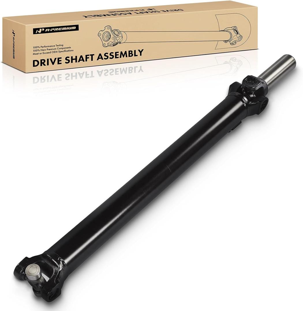 A-Premium Rear Drive Shaft Driveshaft Assembly Compatible with Jeep Cherokee 1996-2001 L6 4.0L, [4WD, Automatic Transmission, Sales Code DRA], Replace# 52098823AB, Complete Prop Shaft