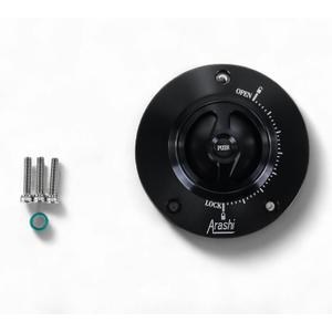 Motorcycle Modified CNC Fuel Tank Caps For KAWASAKI Z1000 Z1000SX Z800 Z750 ER6N E6RF ZZR1400 GTR1400 ZX6R ZX10R VERSYS 1000 ABS (Black)